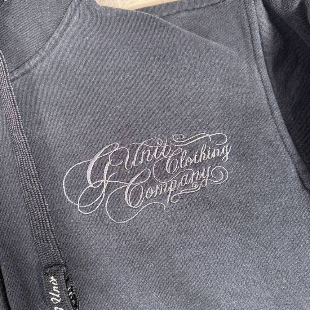 Y2K Grunge Unit Clothing Company Zip-Up Hoodie - Picture 5 of 6